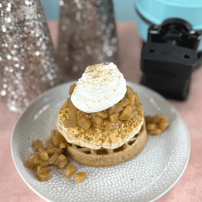 Apple Pie Waffles