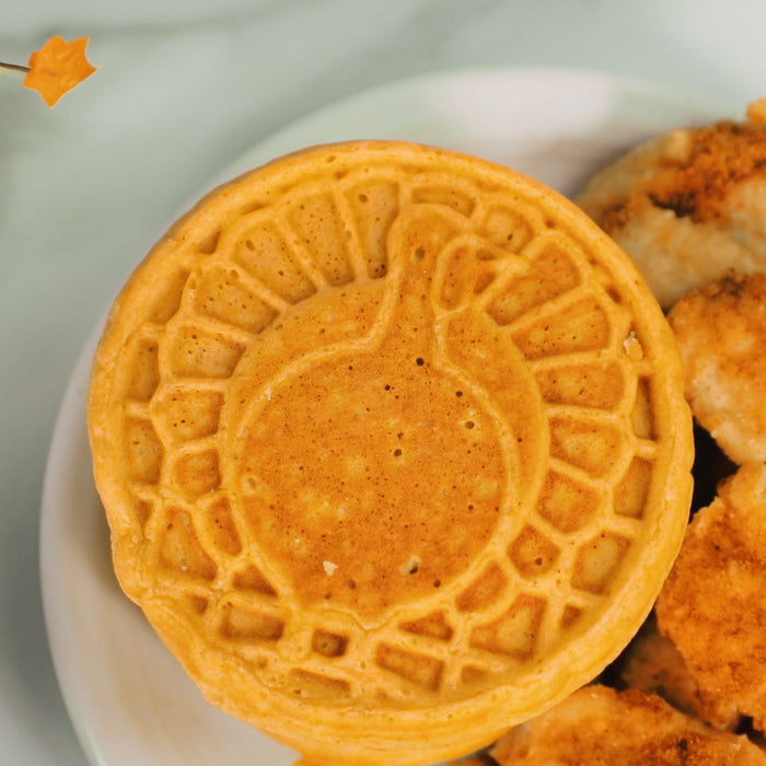 Savory Sweet Potato Waffles