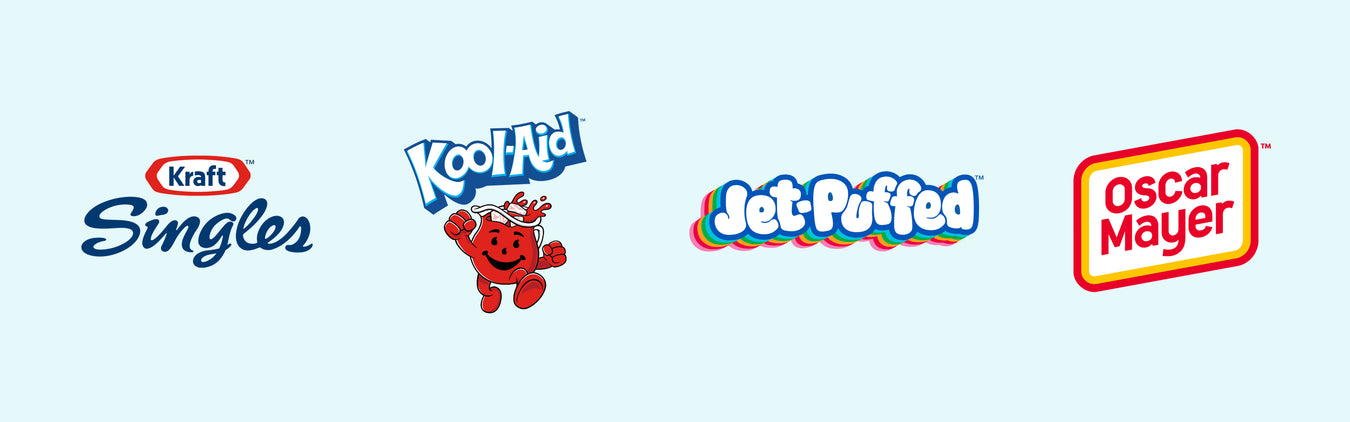 Kraft, Jet-Puffed, Kool-Aid, Oscar Mayer