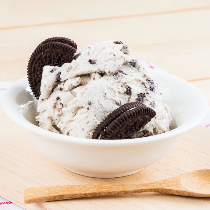 Electric Ice Cream Maker with Candy Crusher