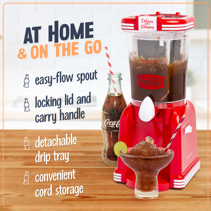 Coca-Cola 32-Ounce Retro Slush Drink Maker