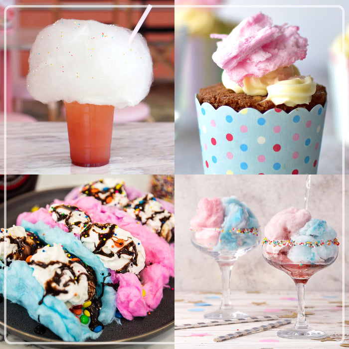 Classic Retro Hard & Sugar-Free Candy Cotton Candy Maker, Aqua