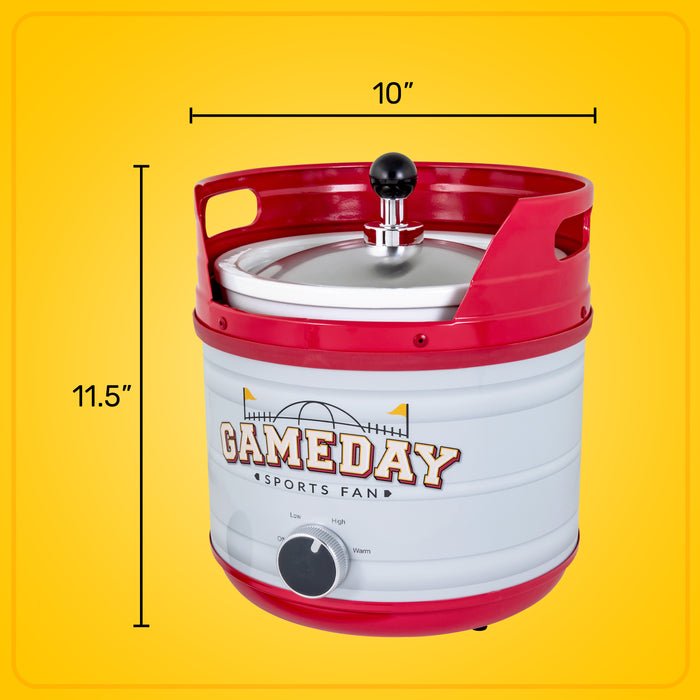 Game Day Kickin’ Keg Cooker