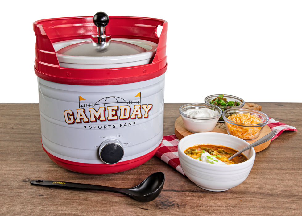 Game Day Kickin’ Keg Cooker