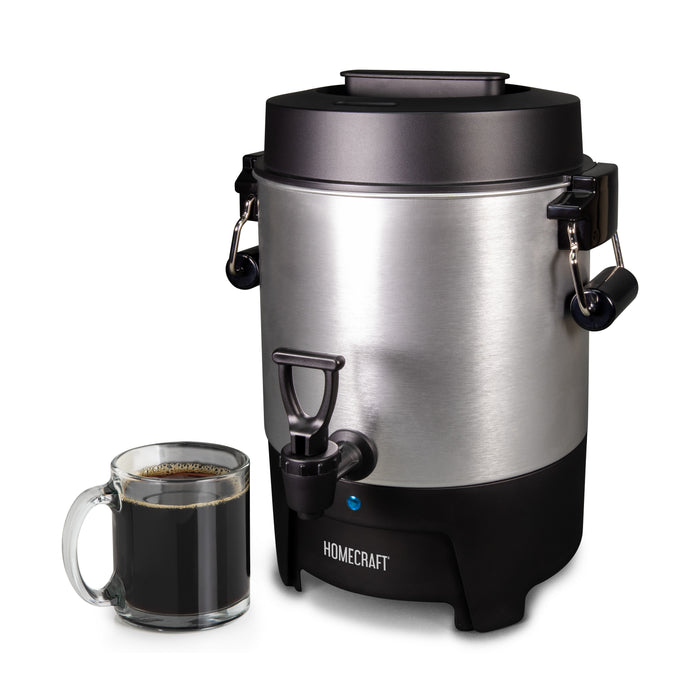 Homecraft Aluminum 45-Cup Coffee Urn