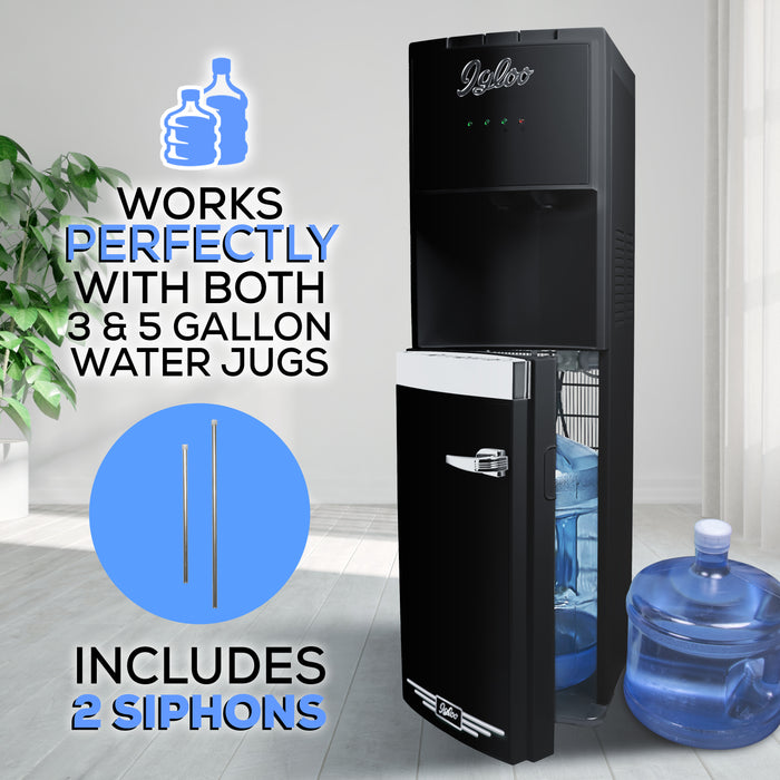 Igloo Retro Hot, Cold & Room Temperature Bottom-Load Water Dispenser