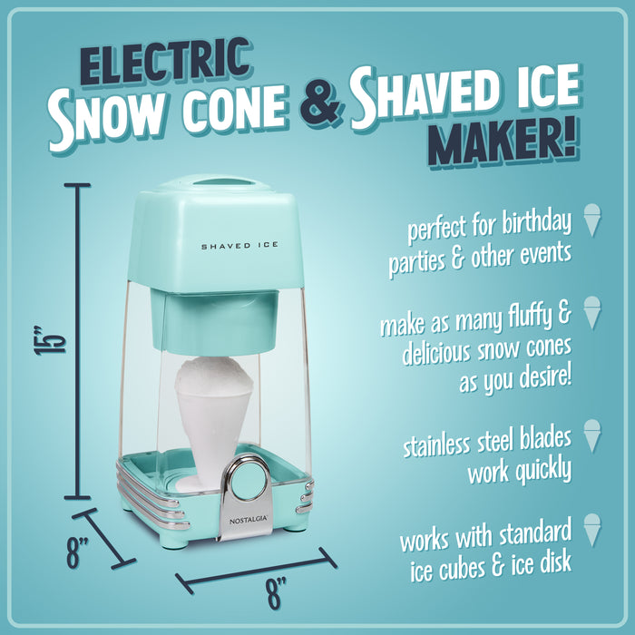 Electric Shaved Ice & Snow Cone Maker