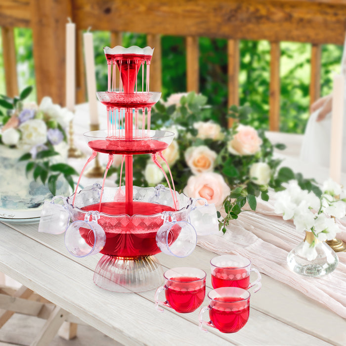3-Tier Lighted Party Fountain