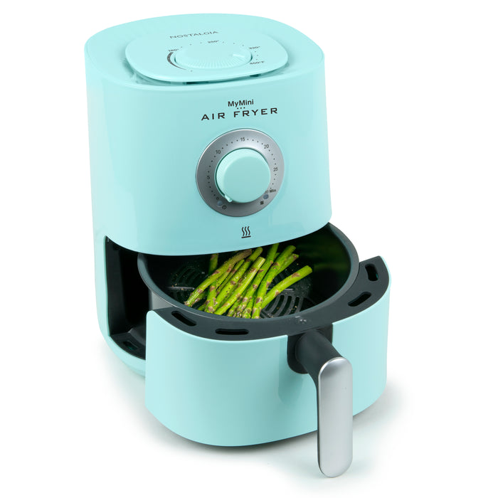 MyMini Personal 1-Quart Air Fryer, Aqua