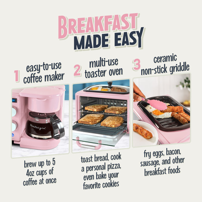 Retro 3-in-1 Breakfast Station
