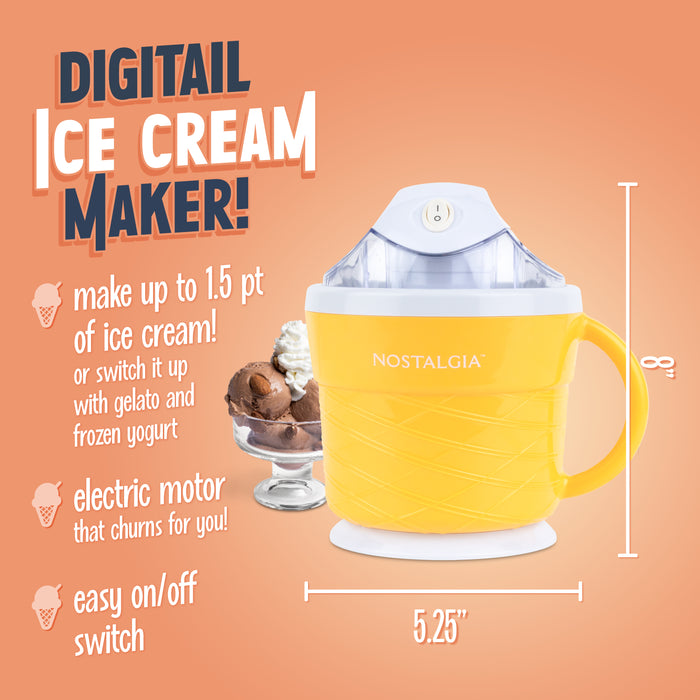 1.5-Pint Electric Ice Cream Maker