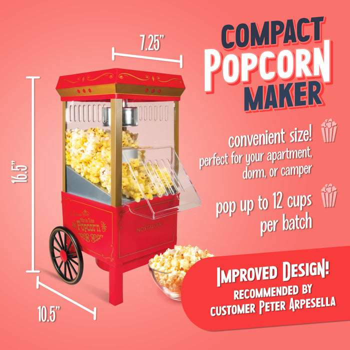 12-Cup Hot Air Popcorn Maker