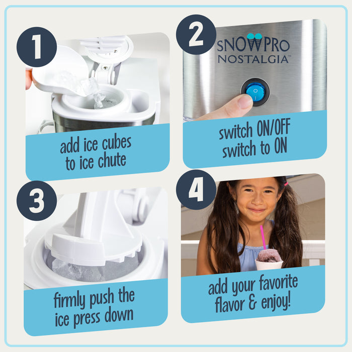 SnowPro Shaved Ice & Snow Cone Maker