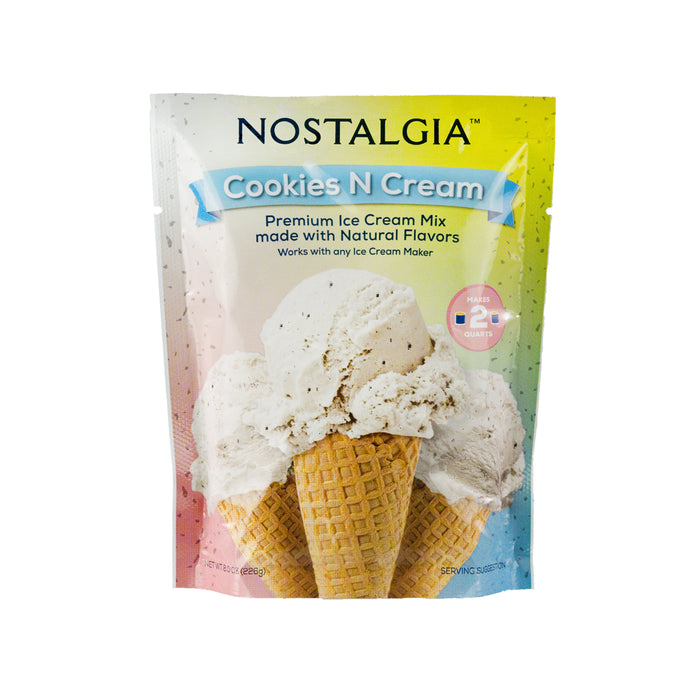 New 2-Quart Homemade Premium Ice Cream Starter Mix (8-Pack)