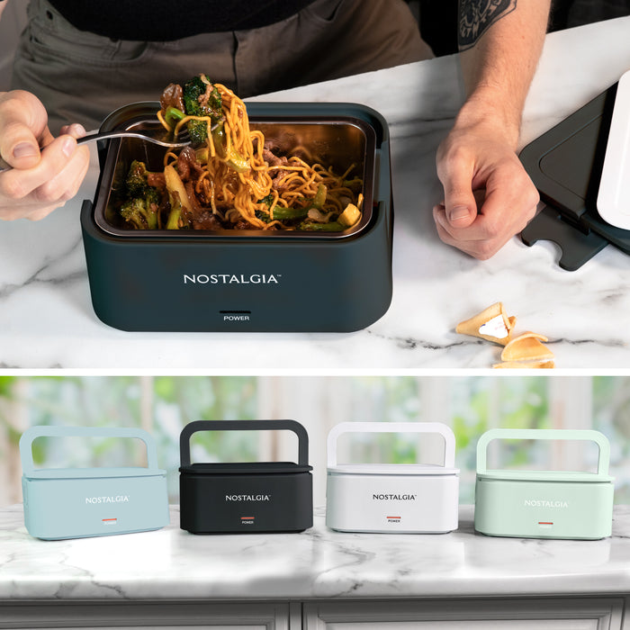Nostalgia 32 oz. Portable Heated Lunch Box