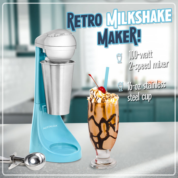 2-Speed Milkshake Maker and Drink Mixer