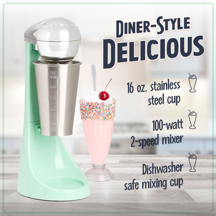 2-Speed Milkshake Maker and Drink Mixer
