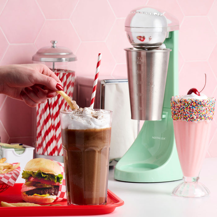 2-Speed Milkshake Maker and Drink Mixer