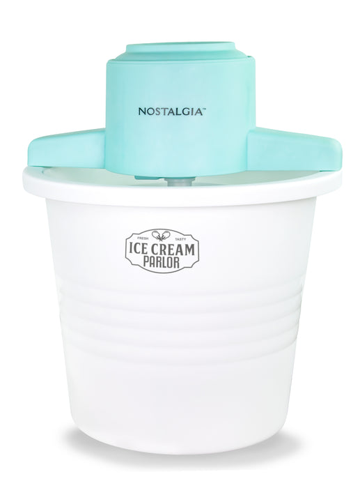 4-Quart Parlor Electric Ice Cream Maker - White