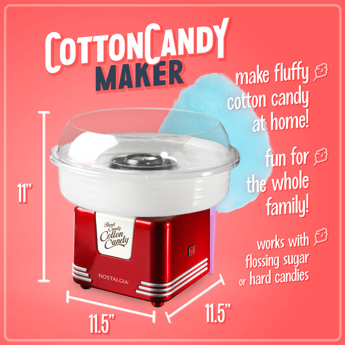Retro Hard Candy Cotton Candy Maker