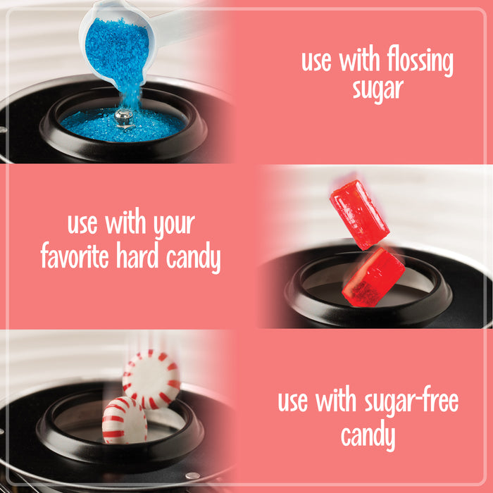Retro Hard Candy Cotton Candy Maker