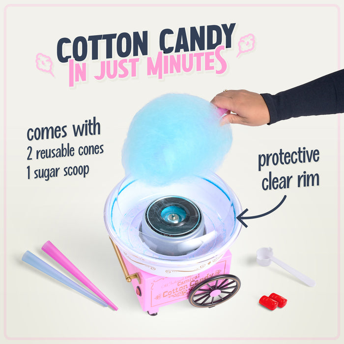 Vintage Hard & Sugar-Free Candy Original Cotton Candy Maker