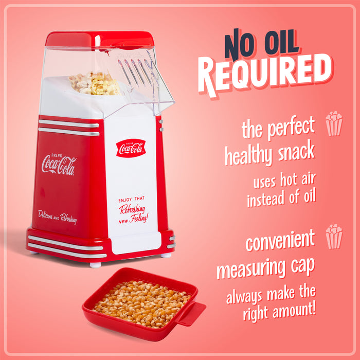 Coca-Cola® 8-Cup Hot Air Popcorn Maker