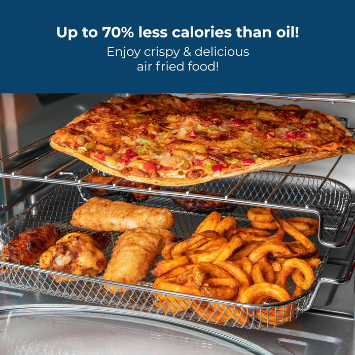 Nostalgia RTOV2RR Retro 12-Slice Convection Toaster Oven