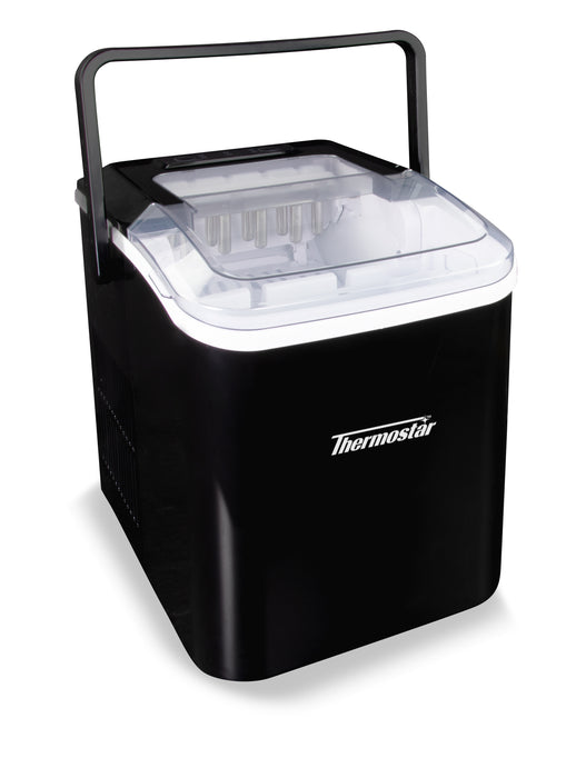 Thermostar 26-Pound Automatic Self-Cleaning Portable Countertop Ice Maker Machine With Handle