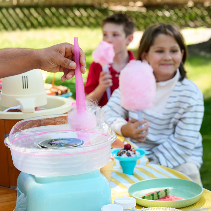 Classic Retro Hard & Sugar-Free Candy Cotton Candy Maker, Aqua
