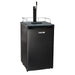 HomeCraft™ 4.9 Cu. Ft. Full Size Kegorator Draft Beer Dispenser, Black Stainless Steel