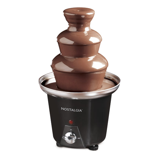 Nostalgia 3-Tier 1.5-Pound Chocolate Fondue Fountain
