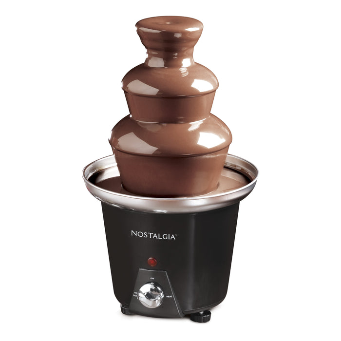 Nostalgia 3-Tier 1.5-Pound Chocolate Fondue Fountain