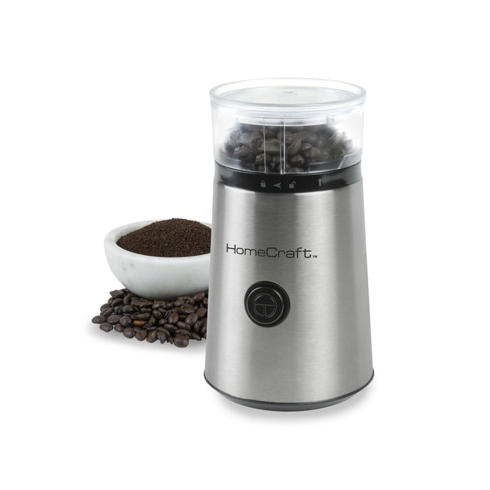 HomeCraft Stainless Steel Coffee Grinder