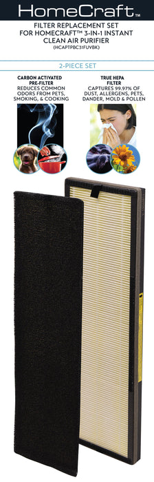 HomeCraft™ Instant Clean Air Purifier Filters
