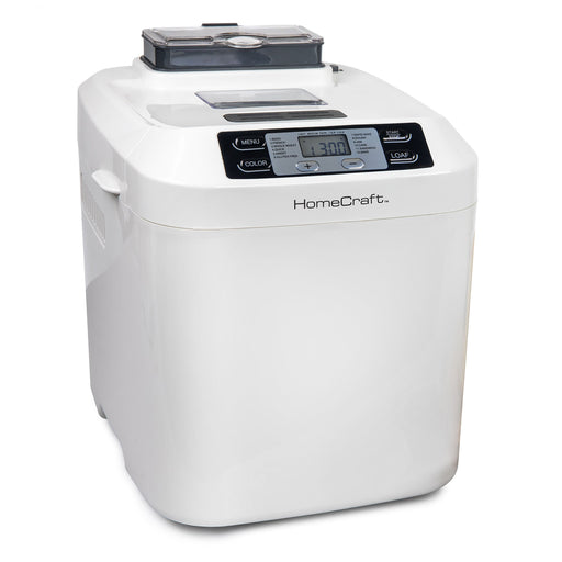 HomeCraft™ Programmable 2 Lb. Breadmaker With Auto Fruit & Nut Dispenser
