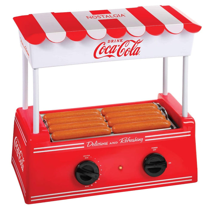 Coca-Cola® Hot Dog Roller and Bun Warmer, 8 Hot Dog and 6 Bun Capacity