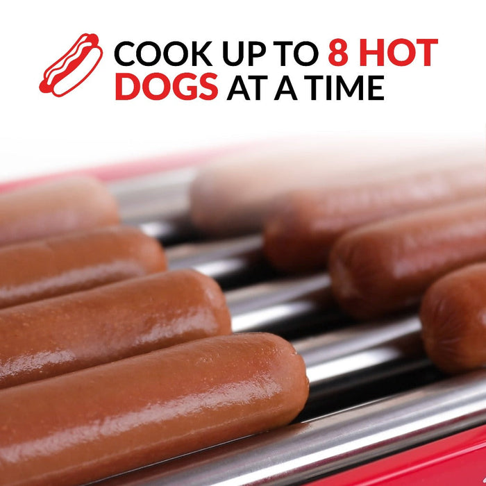 Coca-Cola® Hot Dog Roller and Bun Warmer, 8 Hot Dog and 6 Bun Capacity