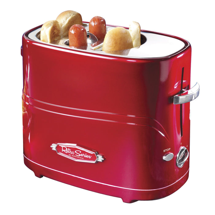 Nostalgia Retro Pop-Up Hot Dog Toaster