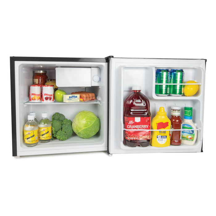 Igloo® 1.6-Cubic Foot Dorm Room Refrigerator / Freezer, Black