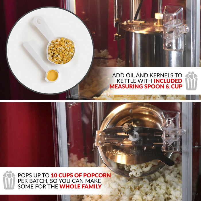 Nostalgia 2.5 Ounce Popcorn Cart