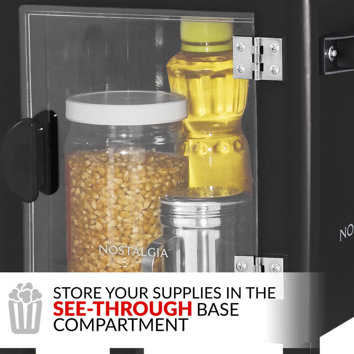 Nostalgia 2.5 Ounce Popcorn Cart and popcorn Seeds