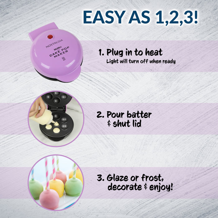 MyMini Cake Pop Maker, Purple