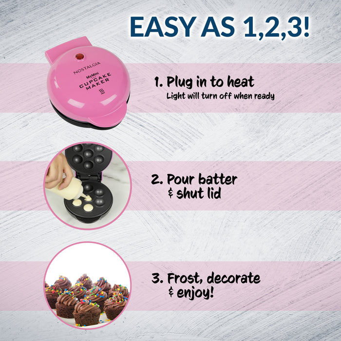 MyMini Cupcake Maker, Pink