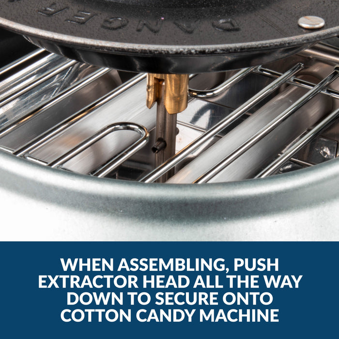 Hard & Sugar-Free Candy Cotton Candy Maker
