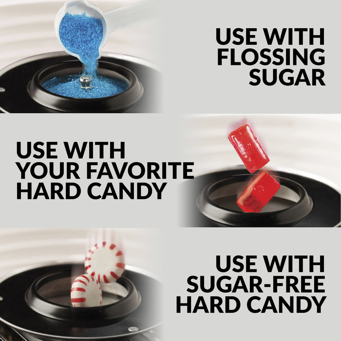 Retro Hard Candy Cotton Candy Maker