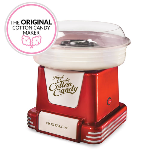 Nostalgia Retro Hard & Sugar-Free Candy Original Cotton Candy Maker
