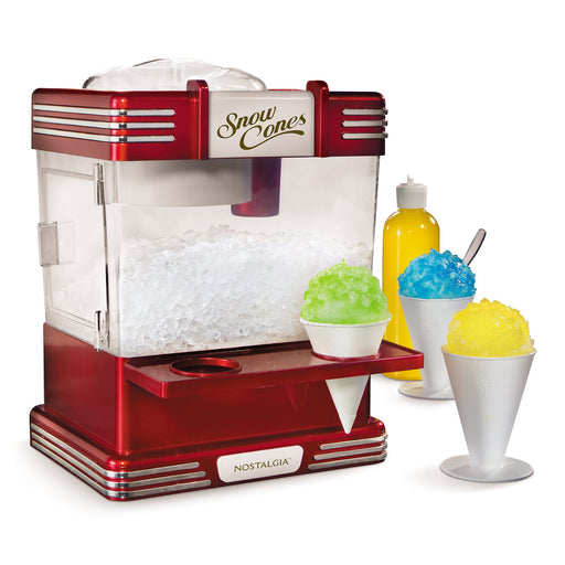 Nostalgia Retro Snow Cone Maker with snow cones