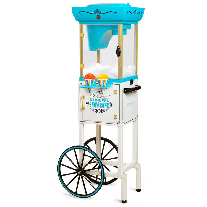 Nostalgia 48-Inch Tall Snow Cone Cart