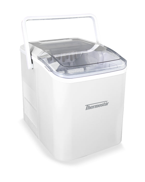 Thermostar 26-Pound Automatic Self-Cleaning Portable Countertop Ice Maker Machine With Handle